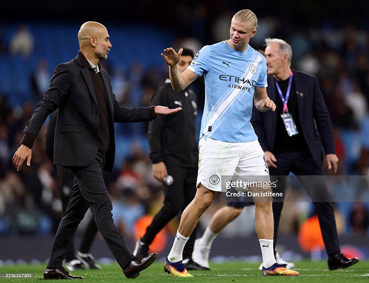 So tài Man City - Napoli: HLV Guardiola hết lời ca ngợi Haaland, cảnh báo Arsenal