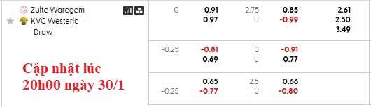 Nhận định, soi kèo Zulte Waregem vs Westerlo, 0h15 ngày 1/2: Sân nhà vẫn hơn - Ảnh 5