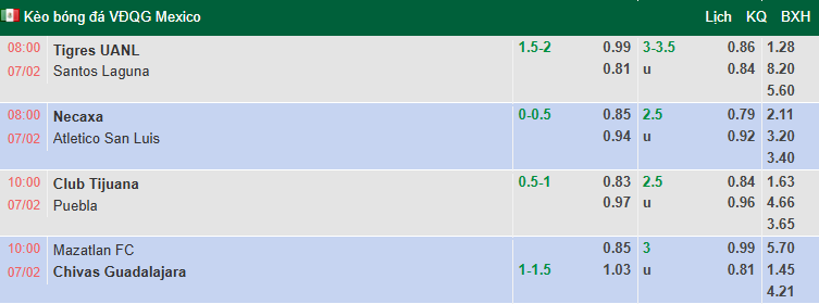 Nhận định, soi kèo Club Necaxa vs Atletico San Luis, 8h00 ngày 7/2: Cơ hội cho chủ nhà - Ảnh 1