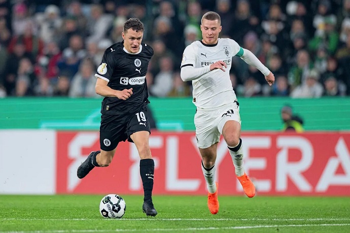 Siêu máy tính dự đoán M'gladbach vs St. Pauli, 2h30 ngày 14/3 - Ảnh 1