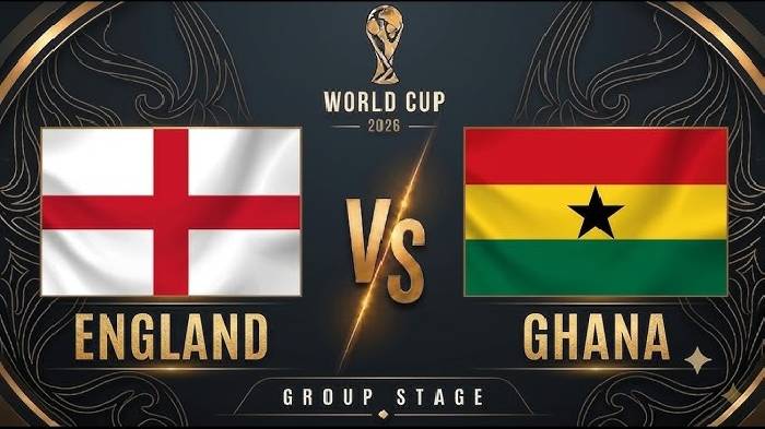 Siêu máy tính dự đoán Anh vs Ghana, 3h00 ngày 24/6